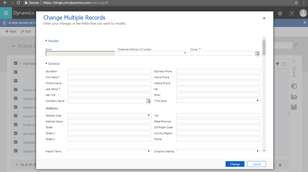 2018-08-19 17_40_11-Contacts Active Contacts - Microsoft Dynamics 365 - Microsoft Dynamics 365