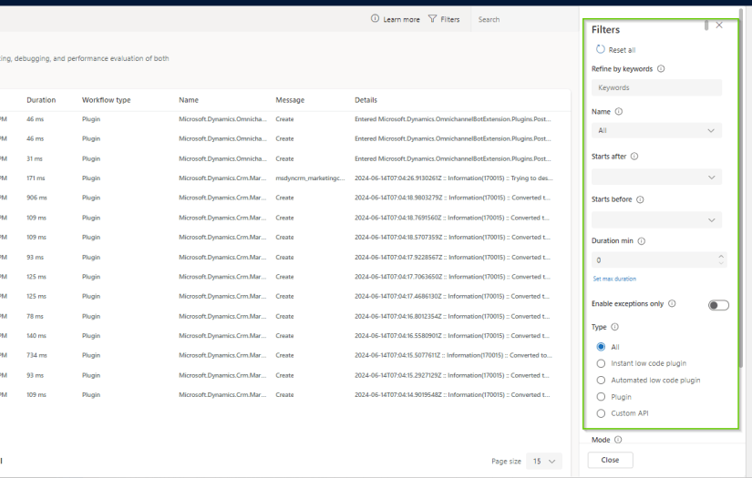 Preview – Plugin Monitoring through Dataverse Accelerator App – D365 ...